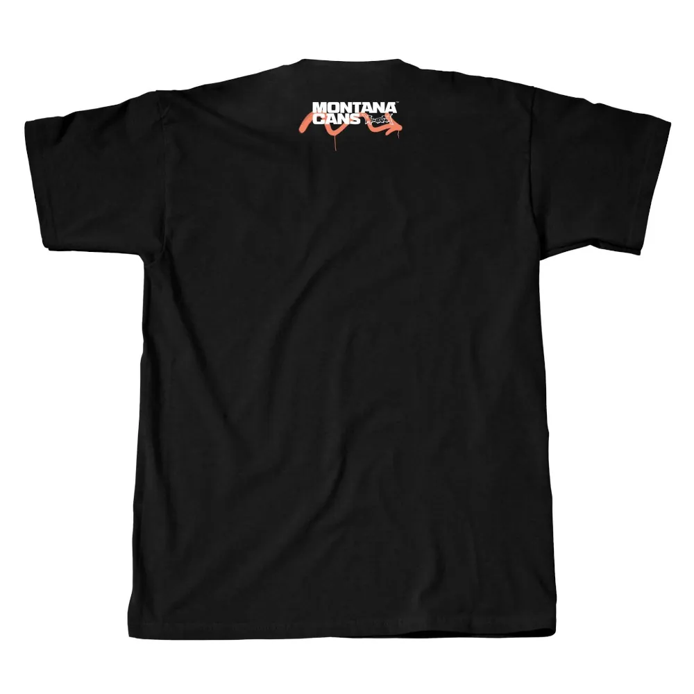 Montana T-Shirt - Graffiti is here to stay by Thierry Furger - Black