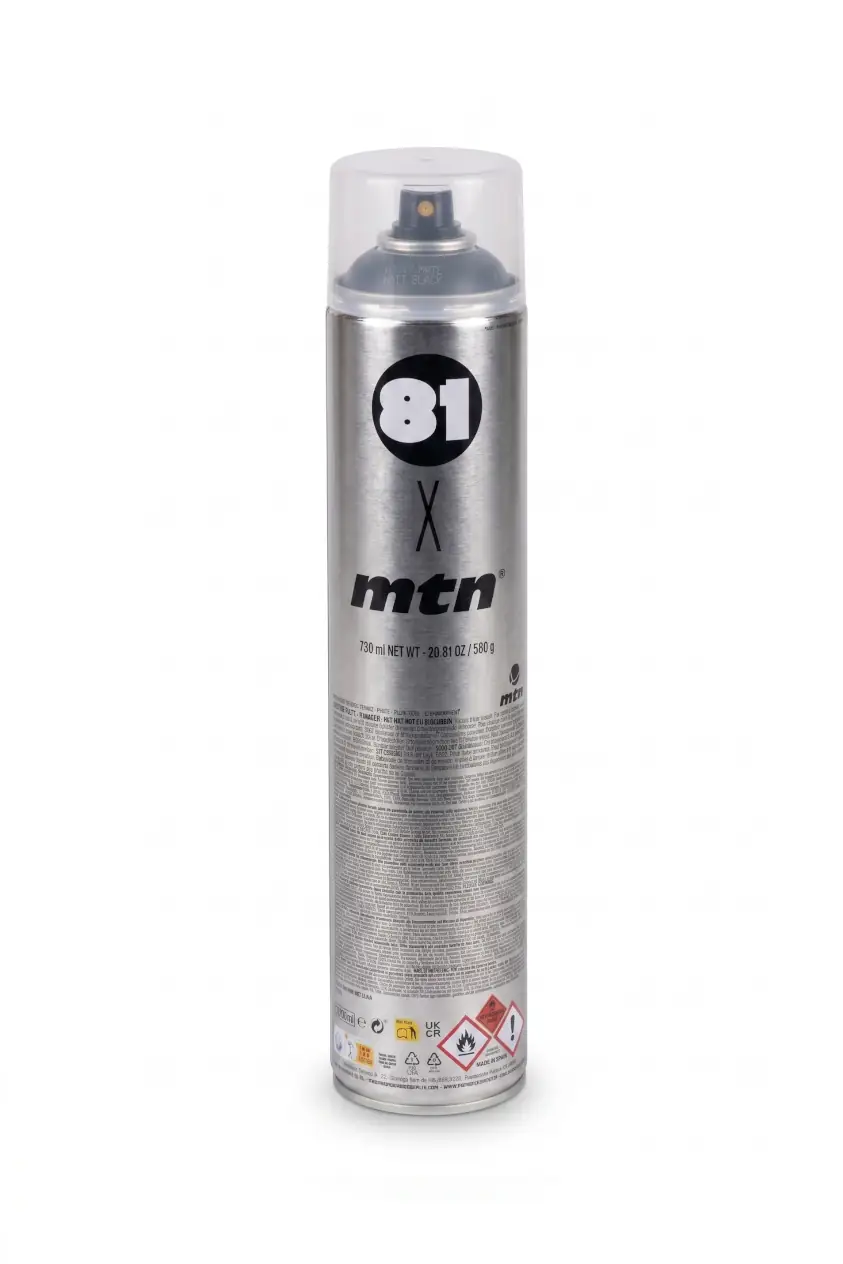 Montana x 81 Cap Widestyle 750ML – Bombe de Peinture Noire