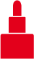 Flame Wax Marker Blazing Red